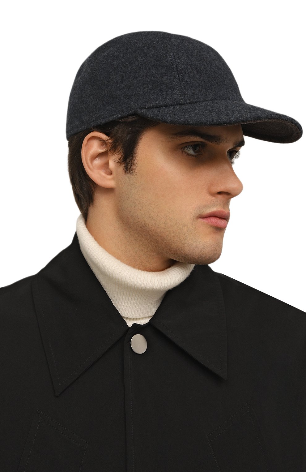 Шерстяная бейсболка CORTIGIANI, арт. 6110020000, фото 2