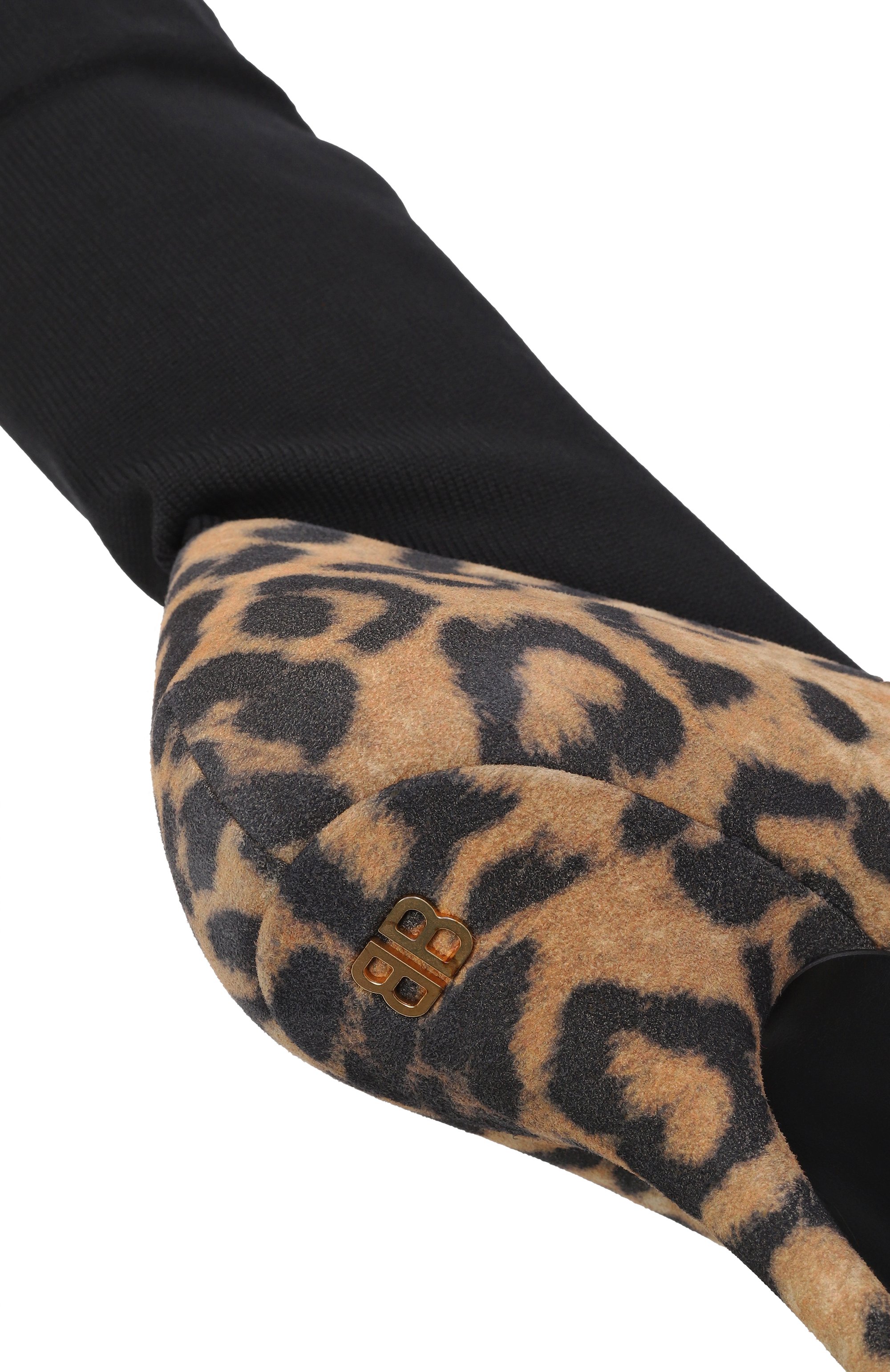 Комбинированные ботильоны avenue sock 110 BALENCIAGA, арт. 810452/WB2P1, фото 7