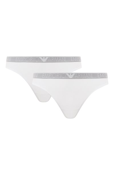 Женские комплект из двух трусов-стрингов EMPORIO ARMANI, арт. 163333/4R223