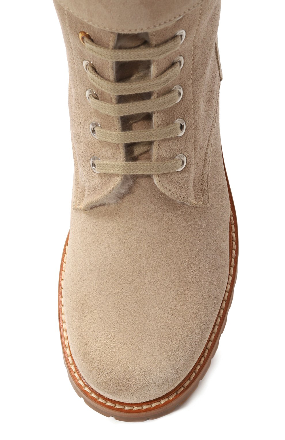 Замшевые ботинки KITON, арт. D56810N010250700A, фото 6