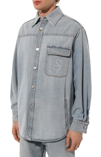 Джинсовая рубашка VALENTINO, арт. 3V3DB02H/9EY, фото 3