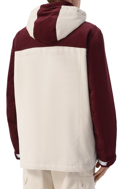Вельветовая куртка BRUNELLO CUCINELLI бордового цвета по цене 793000 руб., арт. MM431KG15, фото 4 Вельветовая куртка BRUNELLO CUCINELLI, арт. MM431KG15, фото 4