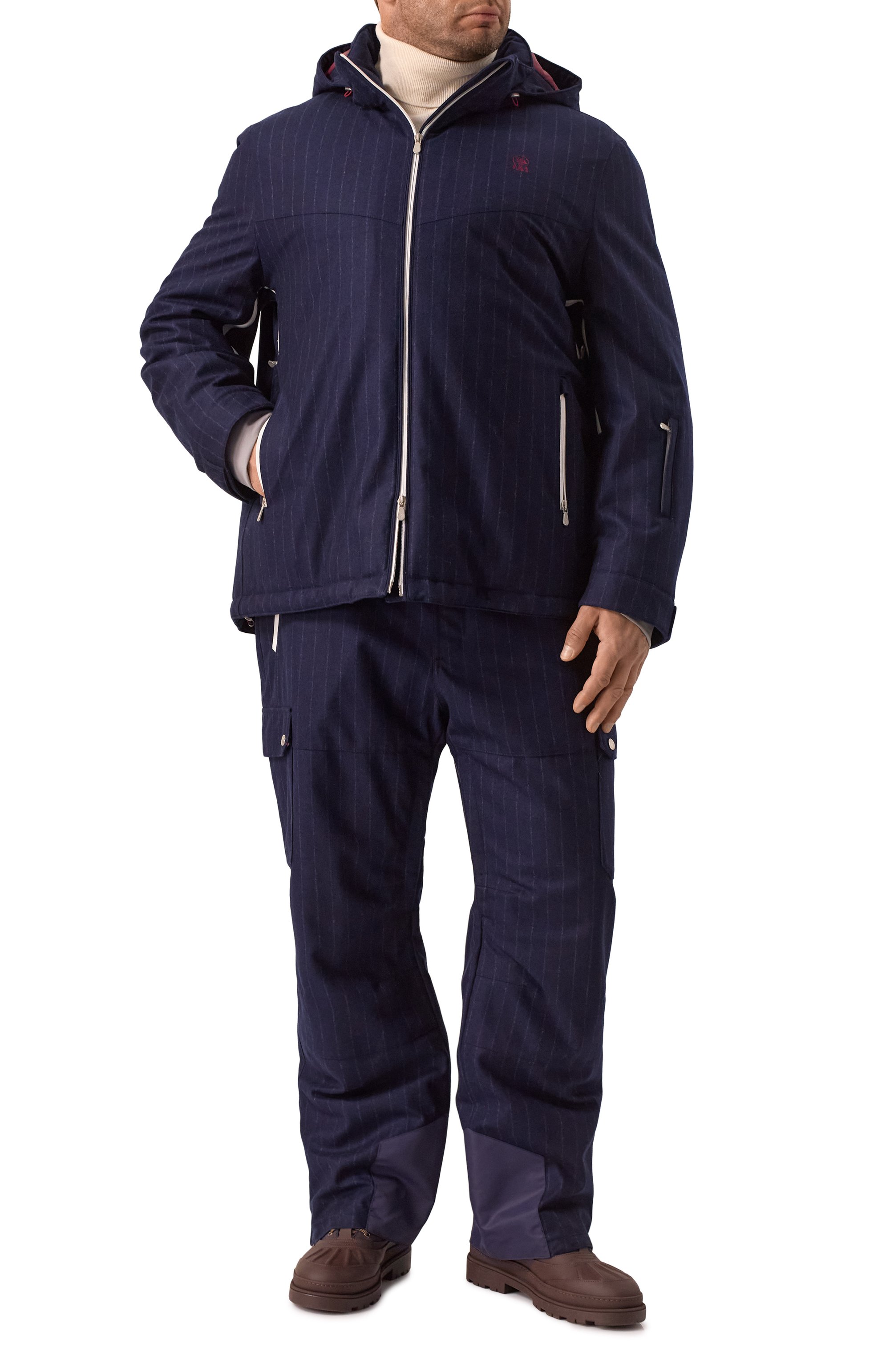 Шерстяные брюки BRUNELLO CUCINELLI, арт. M208MKP05, фото 2