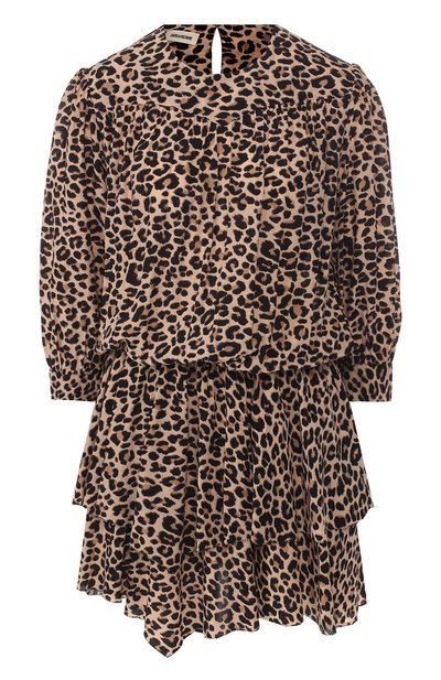 Женское платье с принтом ZADIG AND VOLTAIRE, арт. SHCP0405F