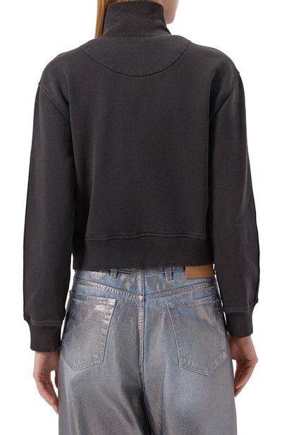 Хлопковая толстовка THE ATTICO, арт. 251WCF00022/JJF003AA, фото 4