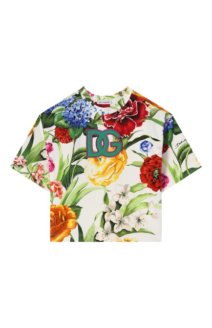 Хлопковая футболка DOLCE & GABBANA, арт. L5JTND/FSG9W/2-6