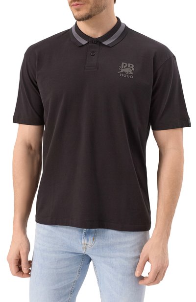 Хлопковое поло hugo x rb HUGO, арт. 50542748, фото 3