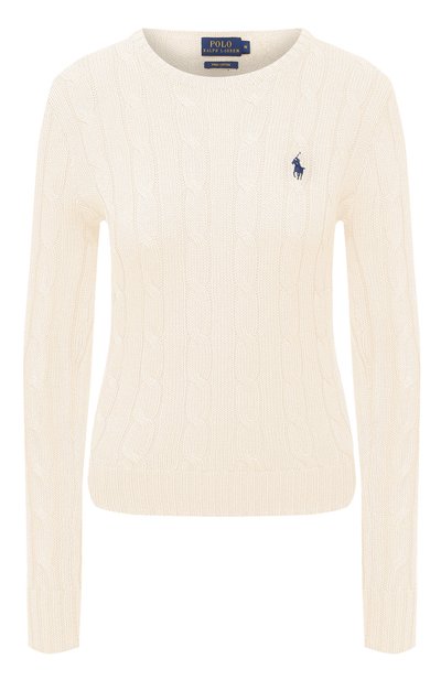 Женский хлопковый пуловер POLO RALPH LAUREN, арт. 211580009