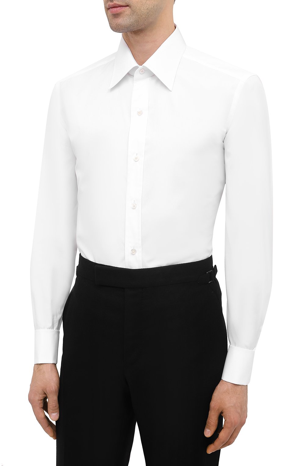 Хлопковая сорочка TOM FORD, арт. QFT000/94S2JE, фото 3