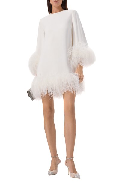 Комбинированные туфли saeda 85 JIMMY CHOO, арт. SAEDA85BGM, фото 3