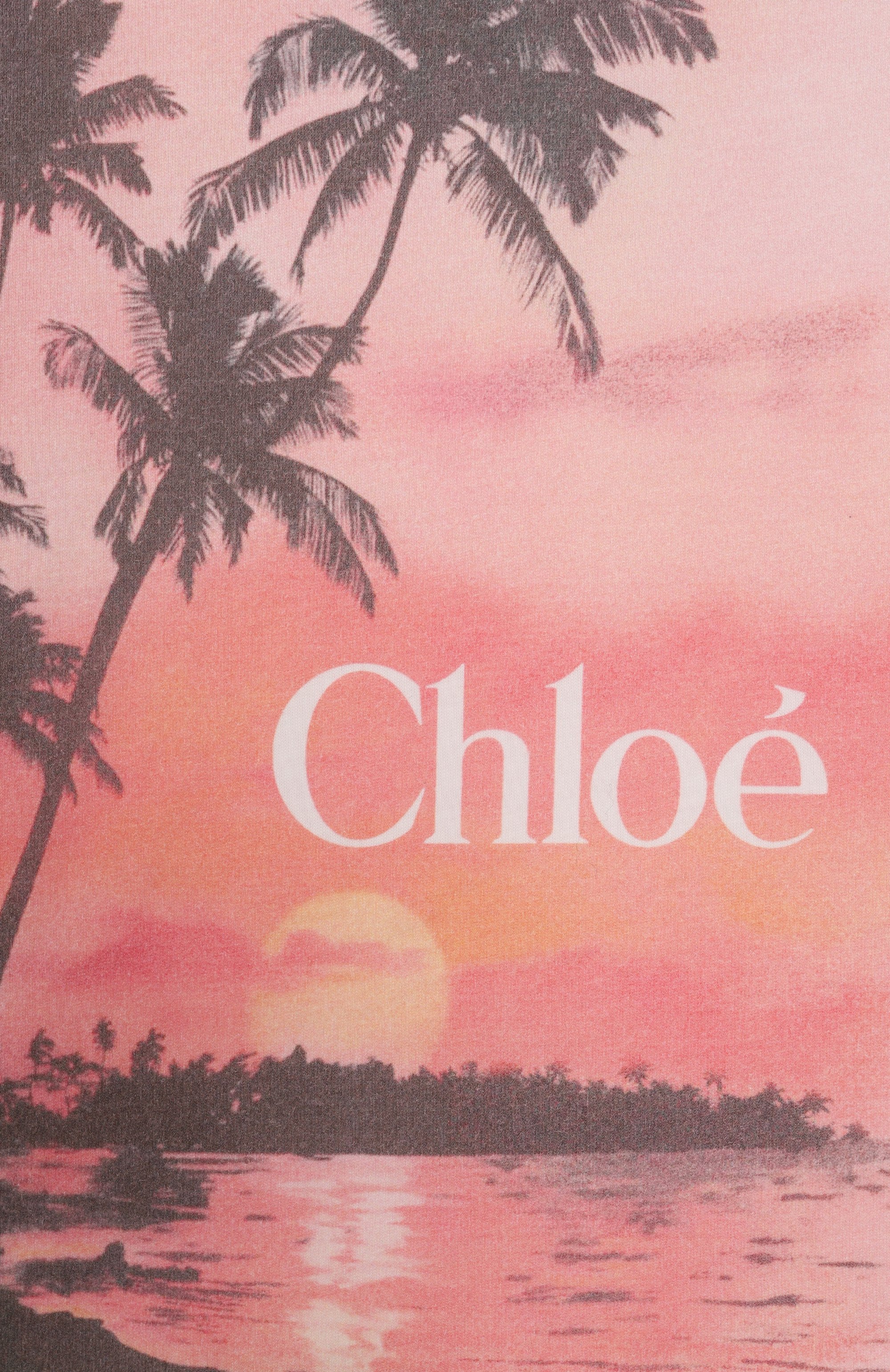 Хлопковая футболка CHLOÉ, арт. C20855, фото 3