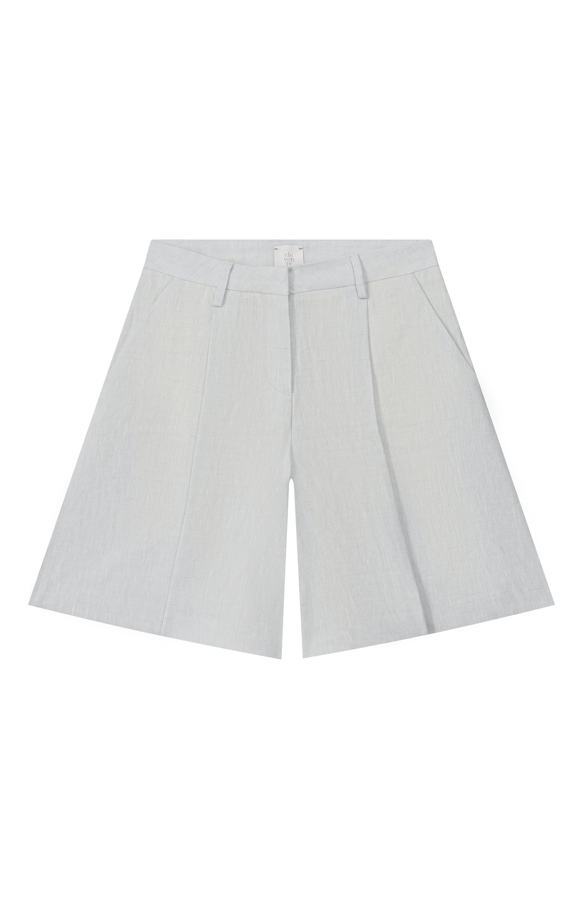 Шорты изо льна и хлопка ELEVENTY, арт. EY6A69/I0316_001, фото 1