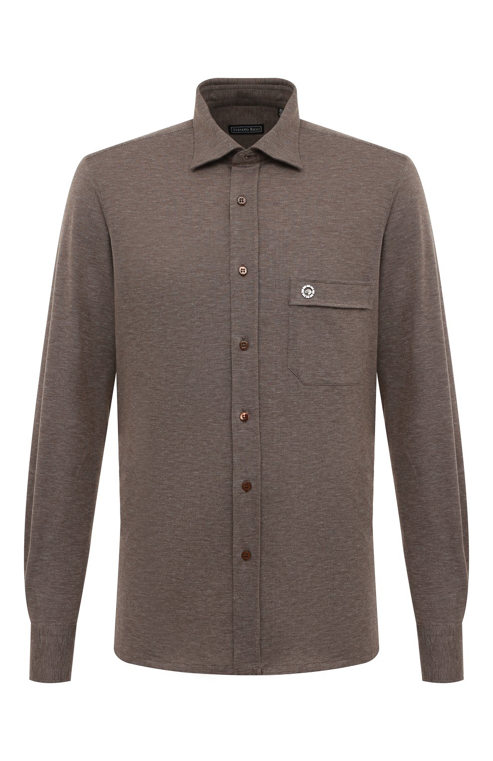 Рубашка из хлопка и кашемира STEFANO RICCI, арт. CJ006526/TE2401, фото 1