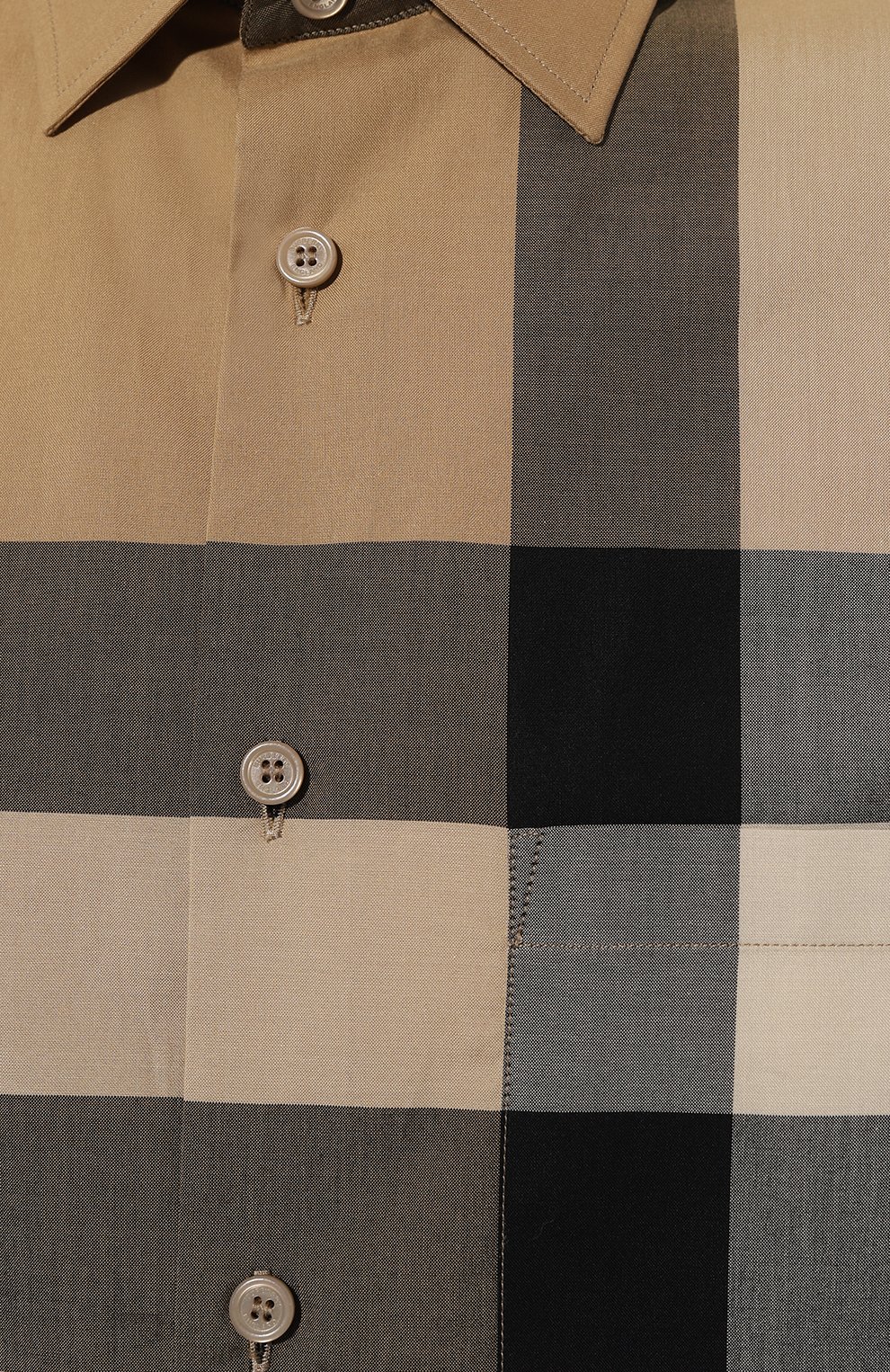 Хлопковая рубашка BURBERRY, арт. 8071445, фото 5
