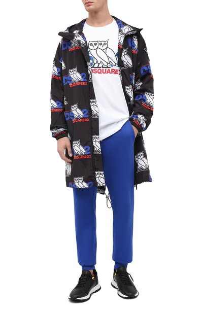 Хлопковые джоггеры d2 x ovo DSQUARED2, арт. S74KB0479/S25042, фото 3