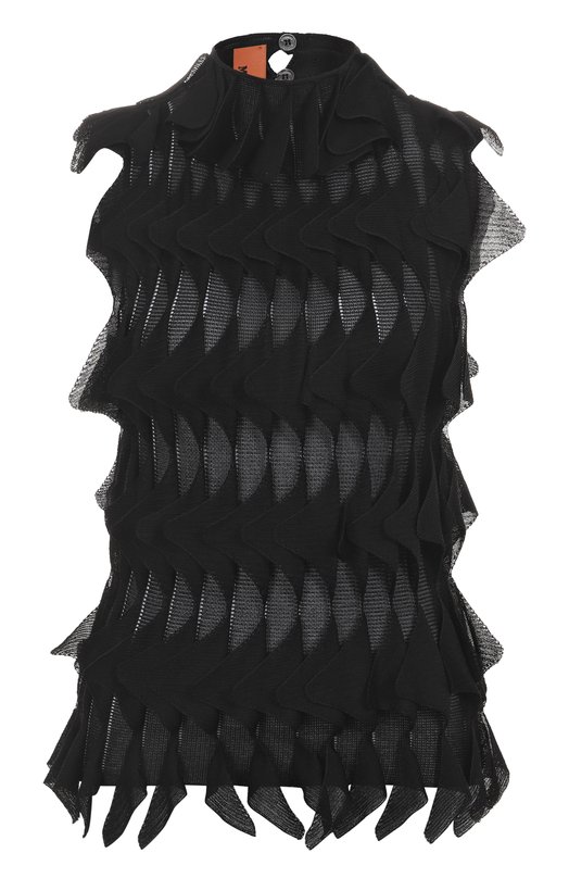 Топ из вискозы Missoni DS25SK1I/BK01BJ Чёрный DS25SK1I/BK01BJ