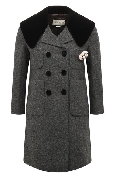 Женское шерстяное пальто GUCCI, арт. 633352 ZAFWP