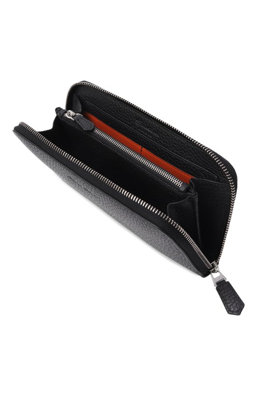 Кожаное портмоне Santoni UFPGA2372F0-AMML Чёрный  UFPGA2372F0-AMML Фото 3