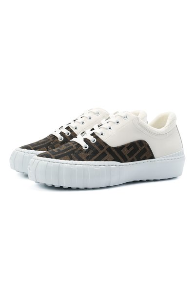 Комбинированные кеды FENDI, арт. 8E8109 AF5C, фото 1