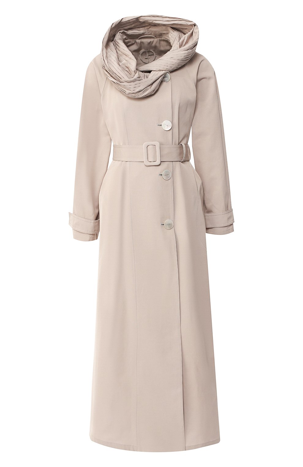 Пальто с поясом и капюшоном GIORGIO ARMANI, арт. 9SH0L023/T00L3, фото 1