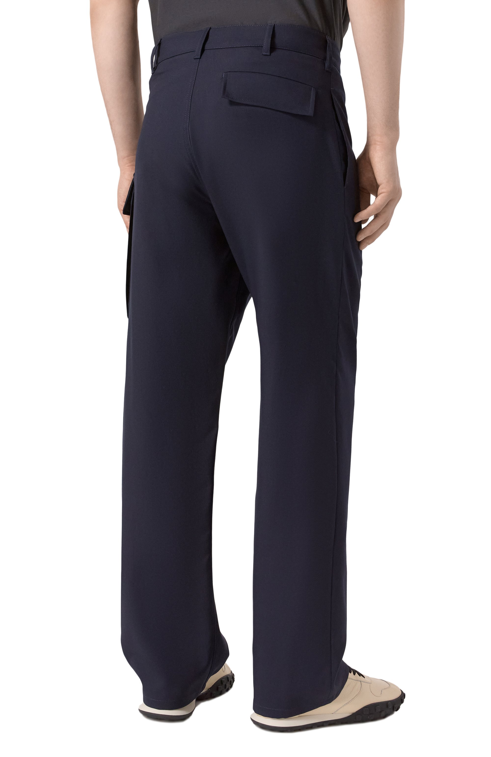 Шерстяные брюки MARNI, арт. PUMU0095SU/TW839, фото 4