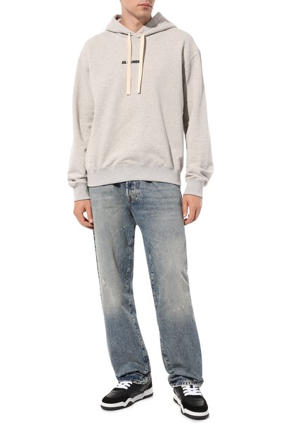 Кожаные кеды spiker DSQUARED2 черного цвета по цене 48800 руб., арт. SNM0315/01606243, фото 2 Кожаные кеды spiker DSQUARED2, арт. SNM0315/01606243, фото 2