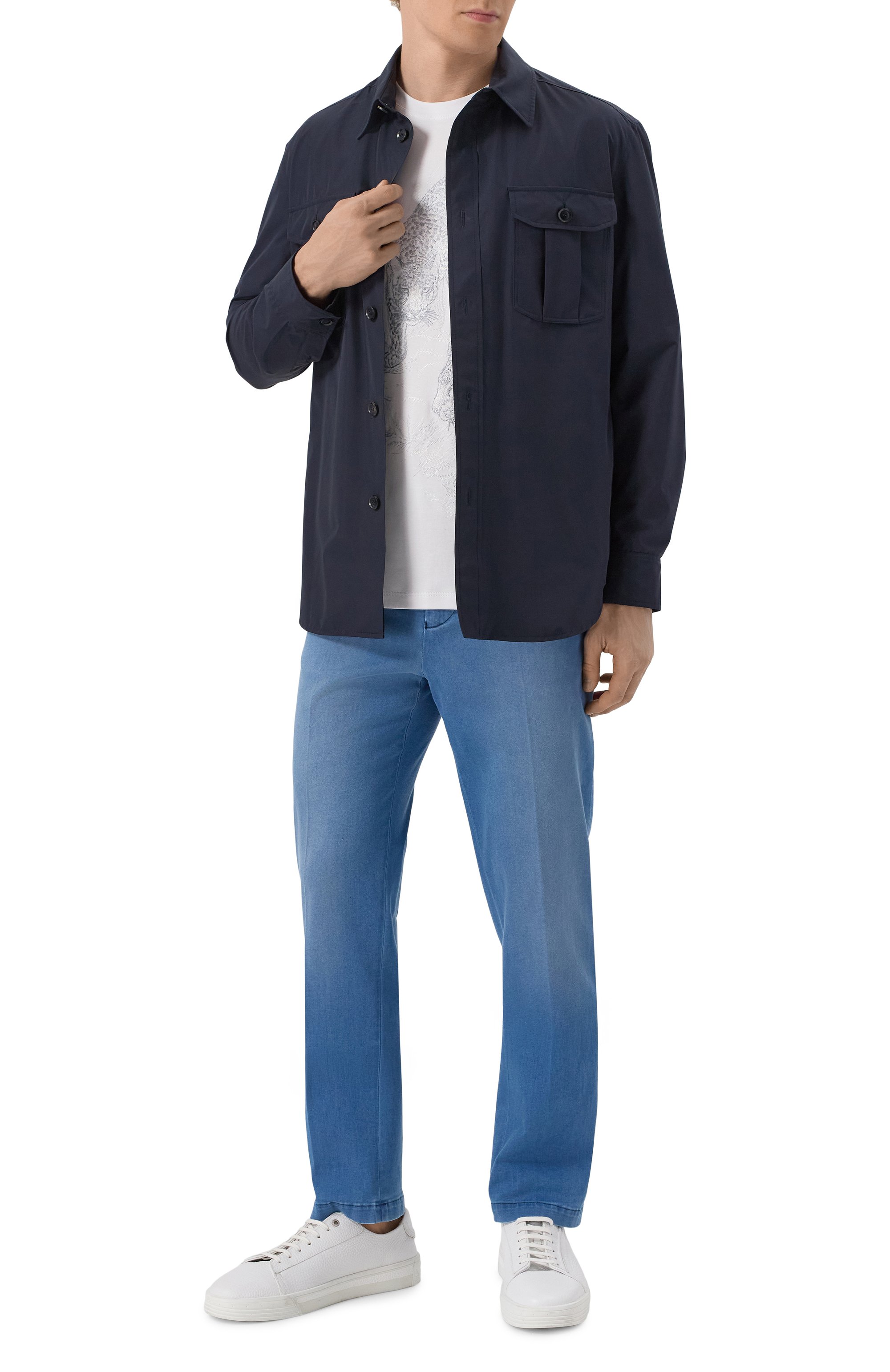 Шелковая куртка-рубашка BRIONI, арт. SLTA0L/02401, фото 2