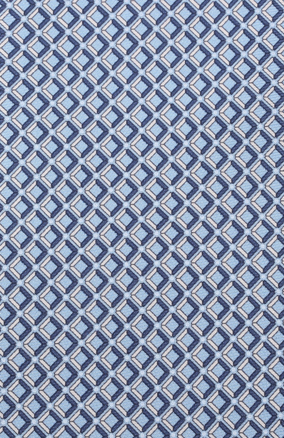 Шелковый галстук ZEGNA голубого цвета по цене 19950 руб., арт. Z3W01T/1UM, фото 4 Шелковый галстук ZEGNA, арт. Z3W01T/1UM, фото 4