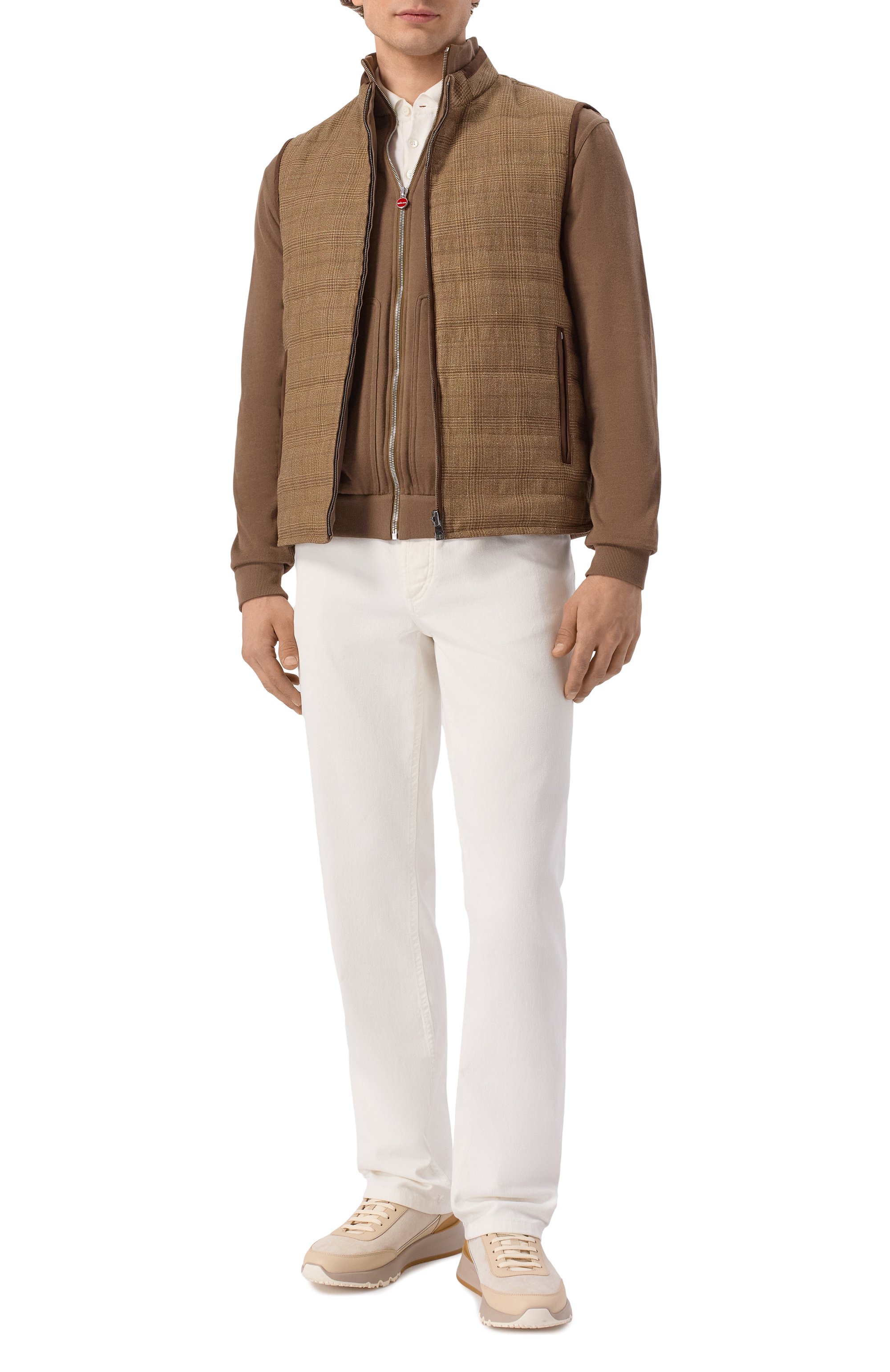 Толстовка из хлопка и шелка KITON, арт. UMK0888, фото 2