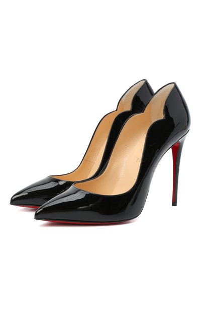 Кожаные туфли hot chick 100 CHRISTIAN LOUBOUTIN, арт. hot chick 100 patent, фото 1