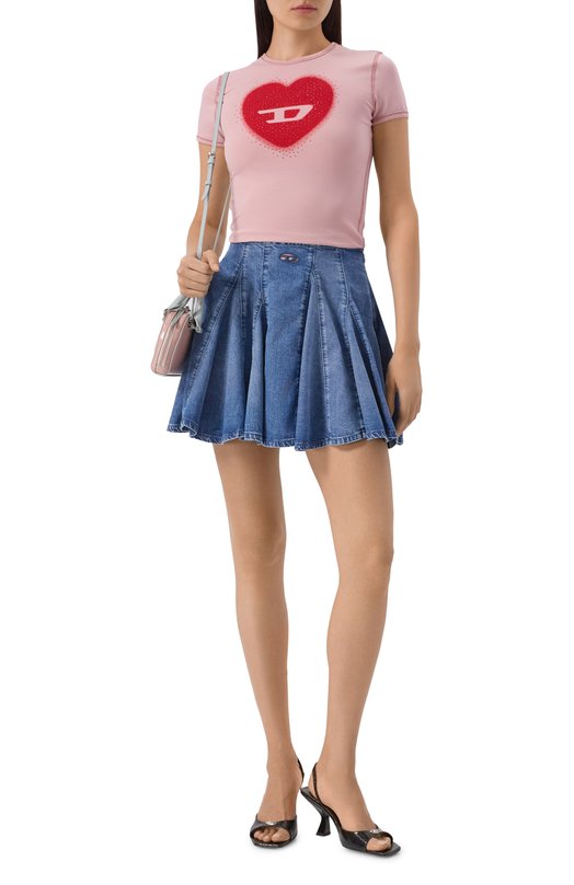 Джинсовая юбка De-spiki Diesel A21694/068VY Голубой  A21694/068VY Фото 2