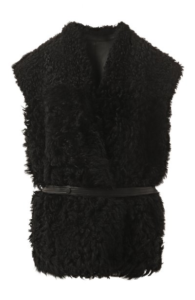 Женский двусторонний жилет из меха овчины VENERA M., арт. YLKBP