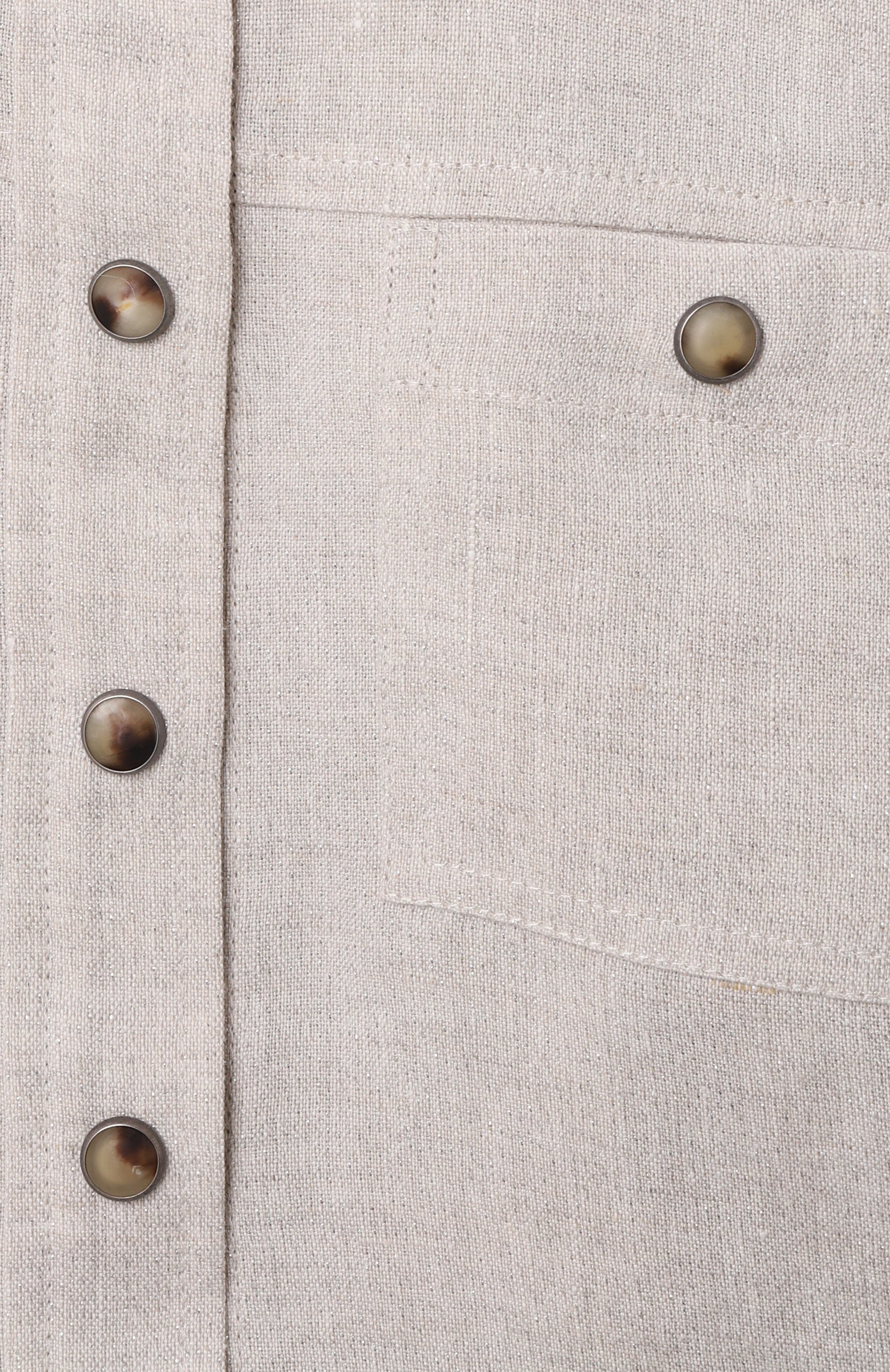 Льняная рубашка BRUNELLO CUCINELLI, арт. BH547S024B, фото 3