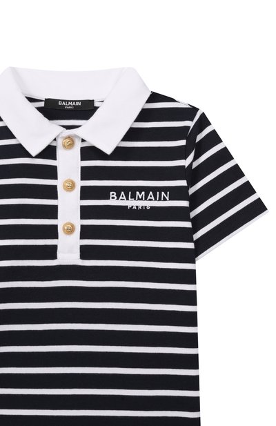 Хлопковое поло BALMAIN, арт. BY8521, фото 3
