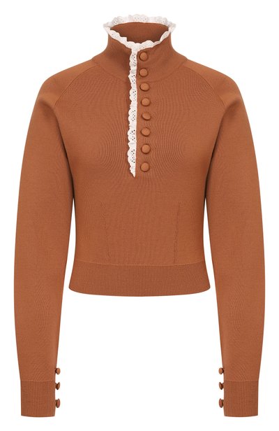 Женский шерстяной пуловер CHLOÉ, арт. CH26AMP01600