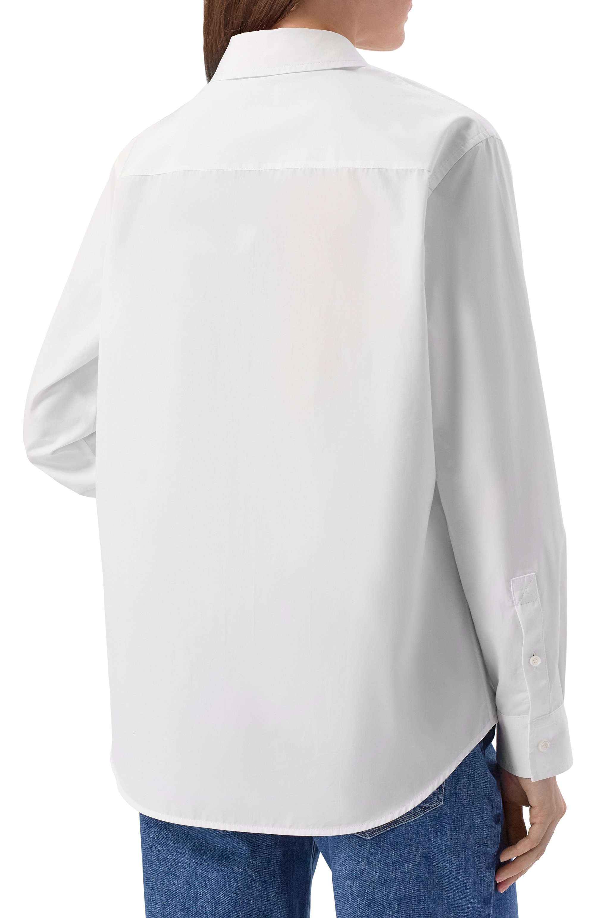 Хлопковая рубашка BURBERRY, арт. 8120787, фото 4