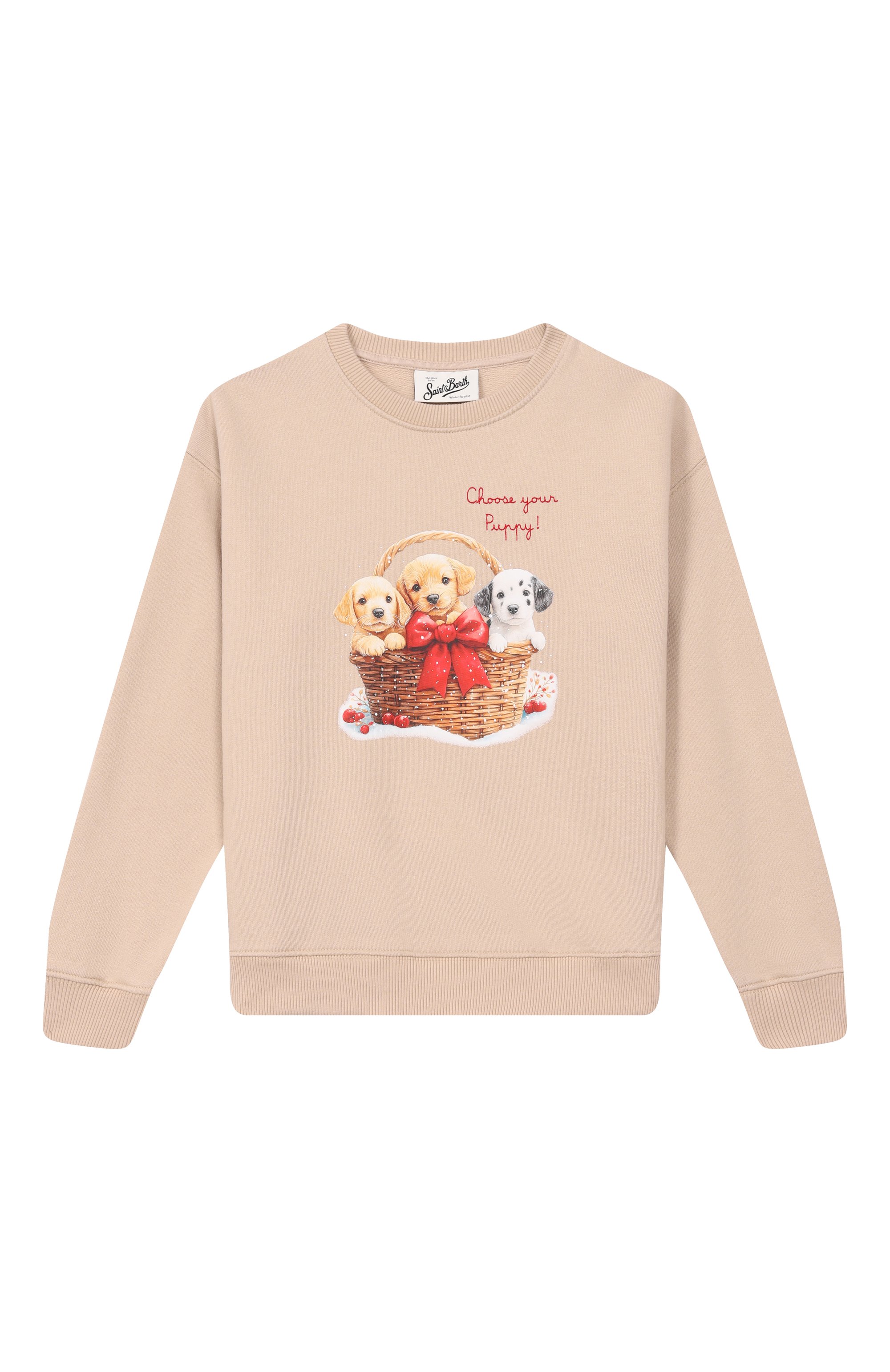 Свитшот MC2 SAINT BARTH светло-бежевого цвета по цене 18300 руб., арт. BRN0002-01507I/BRI0NY W, фото 1 Свитшот MC2 SAINT BARTH, арт. BRN0002-01507I/BRI0NY W, фото 1