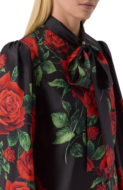 Шелковая блузка DOLCE & GABBANA, арт. F5U59Z/IS137, фото 5