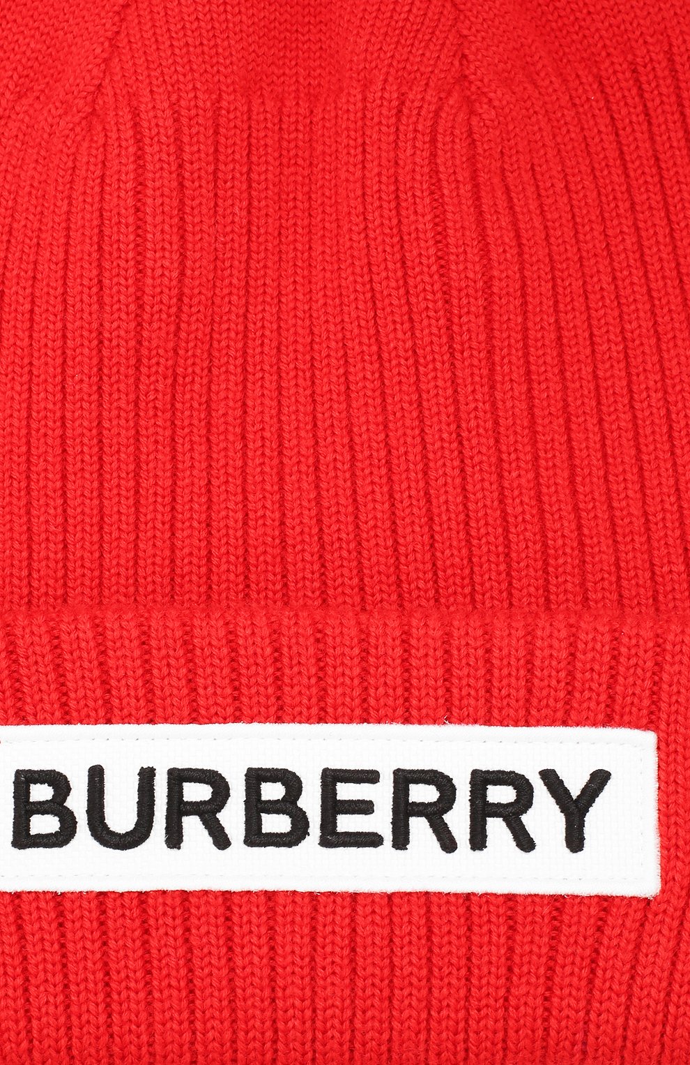 Шерстяная шапка BURBERRY красного цвета по цене 12900 руб., арт. 8014362, фото 3 Шерстяная шапка BURBERRY, арт. 8014362, фото 3