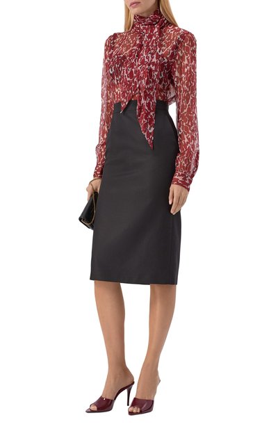 Лакированные мюли romy 90 SAINT LAURENT, арт. 806669/1TV00, фото 3