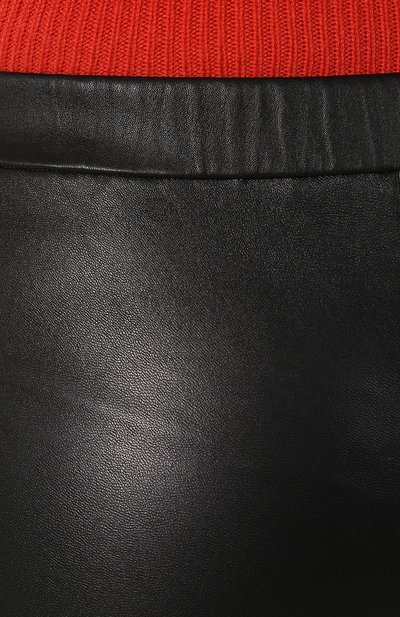 Кожаные легинсы SONIA RYKIEL, арт. 10999399-P1, фото 5