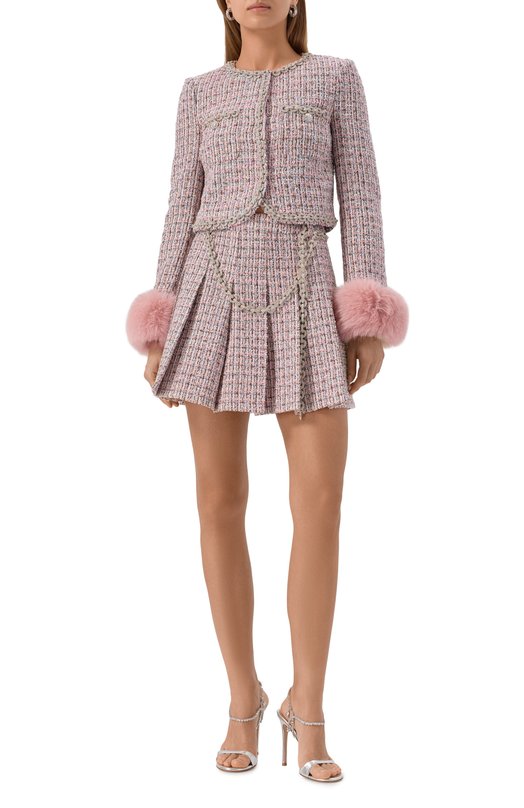 Юбка self-portrait AW25048SKAP Розовый  AW25048SKAP Фото 2