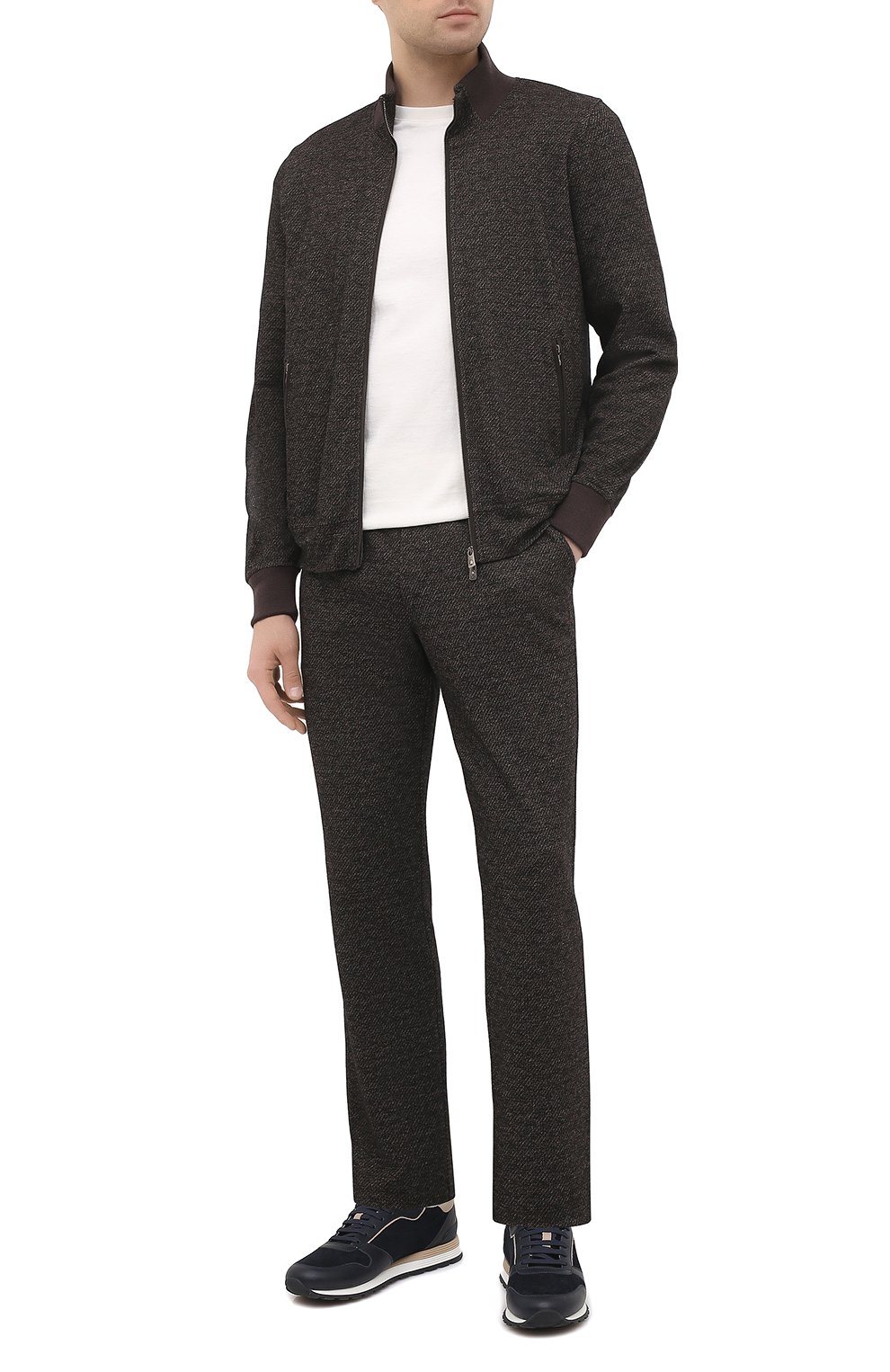 Спортивный костюм из шерсти и хлопка CAPOBIANCO, арт. 9MT16.ME00., фото 1