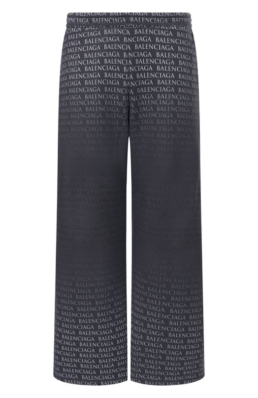 Хлопковые брюки Balenciaga 846917/TTV05 Серый 846917/TTV05