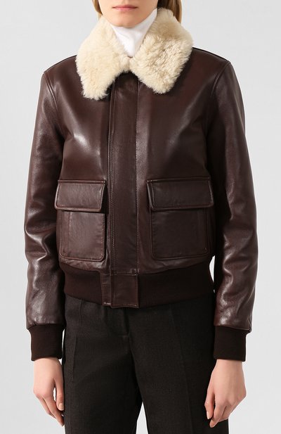 Кожаная куртка POLO RALPH LAUREN, арт. 211765296, фото 3