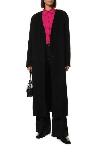 Рубашка из вискозы DRIES VAN NOTEN, арт. 222-011128-5185, фото 2