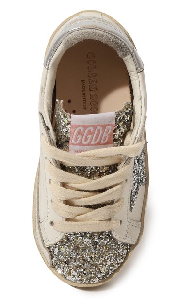 Кожаные кеды superstar GOLDEN GOOSE DELUXE BRAND, арт. GJF00101.F003318, фото 4