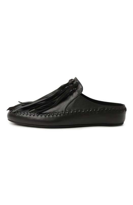 Кожаные сабо Hadle Ann Demeulemeester B0013366/LT170 Чёрный  B0013366/LT170 Фото 4