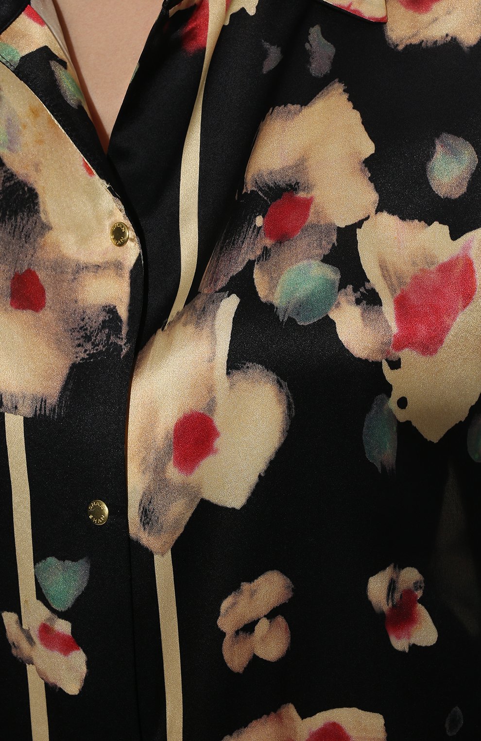 Шелковая рубашка SHAN разноцветного цвета по цене 67900 руб., арт. 52221-82, фото 5 Шелковая рубашка SHAN, арт. 52221-82, фото 5