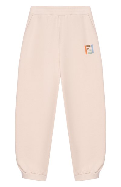 Хлопковые джоггеры FENDI, арт. JUF182/5V0/3A-6A